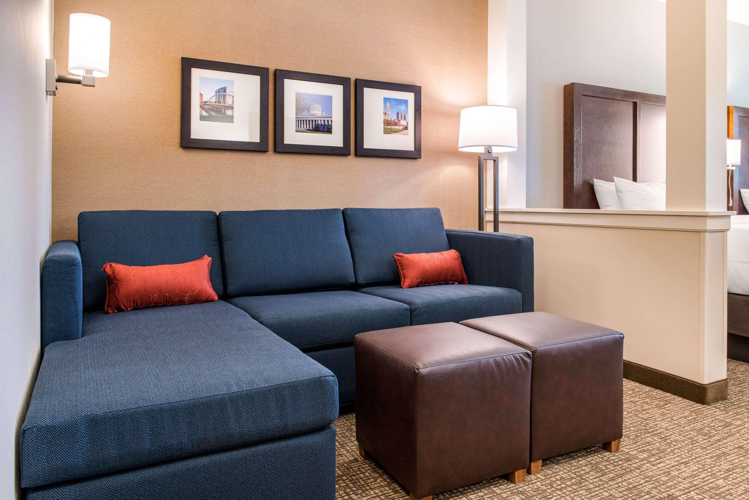 Comfort Suites Columbus Airport Esterno foto