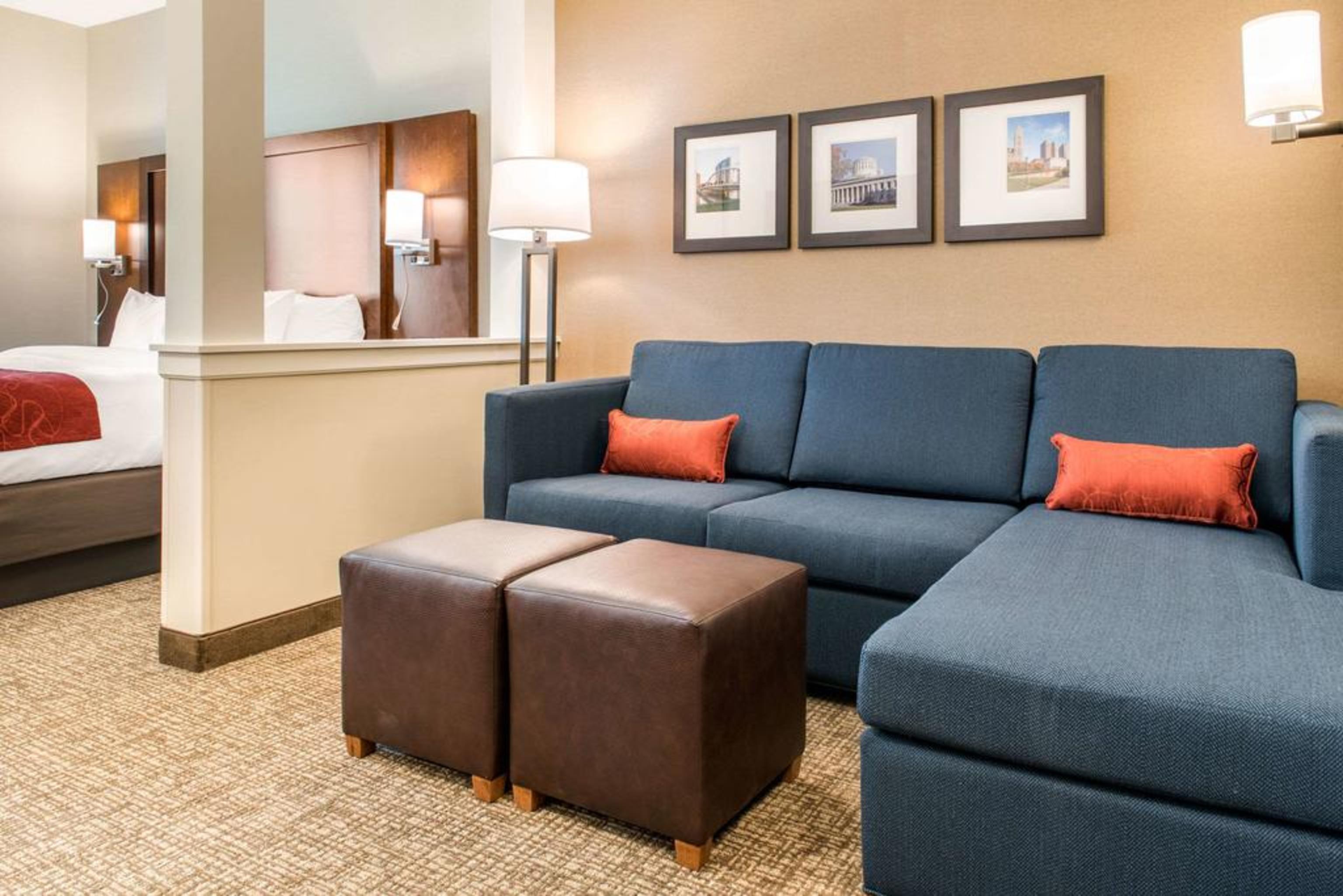 Comfort Suites Columbus Airport Esterno foto